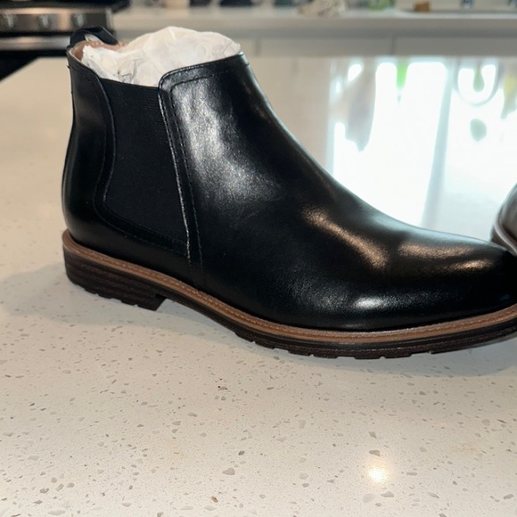 Black Leather‎ Ankle Boots main image 8